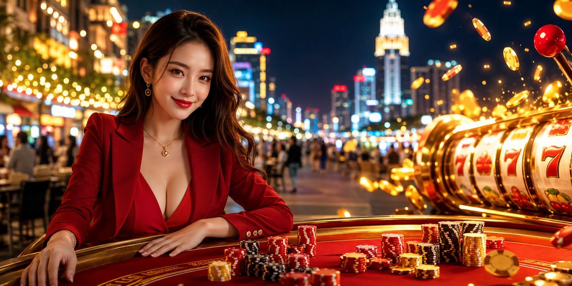 Khung cảnh chợ đêm TP.HCM với người dùng truy cập nền tảng giải trí trực tuyến trên di động